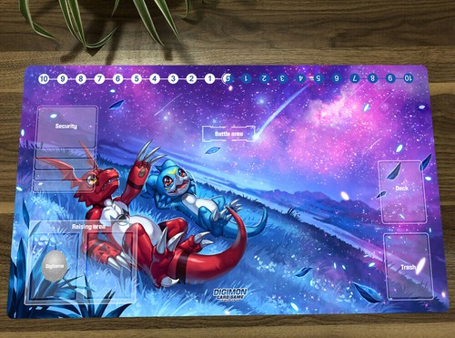 Digimon guilmon veemon - veemon, playmat